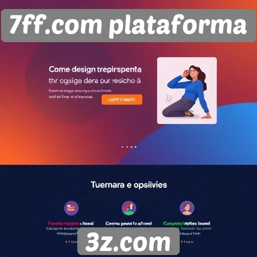 Design intuitivo do site 7ff.com melhora experiência do usuário